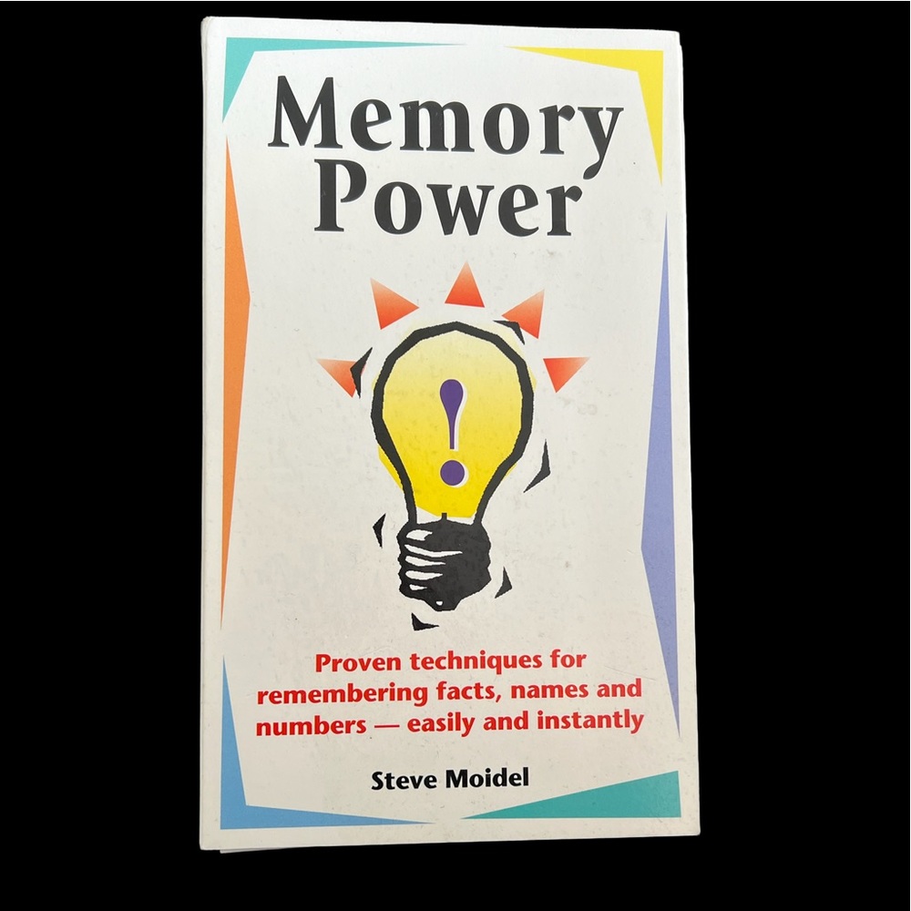 Vintage Memory Power learning Cassettes (2) by Steve Model.